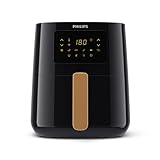 Philips Airfryer 5000 Series L, 4,1L (0,8Kg), 13 en 1 Airfryer, conexión Wifi, 90% menos de grasa con tecnología exclusiva Rapid Air, NutriU app de recetas (HD9255/80)