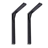 Soportes Para Estantes De 2 Piezas, Accesorios De Soporte Para Estantes Fijos, Soportes Para Estantes Montados En La Pared, Soportes Para Estantes De Acero Inoxidable, Accesorios Para Muebles