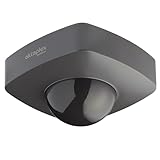 Oktaplex Tim Detector de Presencia Detector de Movimiento 360° Exterior IP65 PIR Antracita 230V