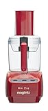 Magimix Mini Plus - Robot de cocina (Rojo, 4,4 kg, 15,5 cm, 21 cm, cuchilla en acero inoxidable, Chopper)