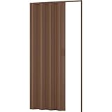 Dianhydro - Puerta plegable para interior de nogal,100 x 214 cm