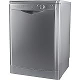 Indesit DFG 15B1 S IT lavavajilla - Lavavajillas (Independiente, Acero inoxidable, Botones, Giratorio, 49 Db, A, 70 °C)