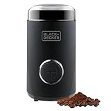 Black+Decker Molinillo de café, Inox, 12 Tazze