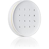 Somfy 1875257 Teclado Interno Home Alarm Advanced, Autoprotección, Diseño Simple y Delgado, Blanco