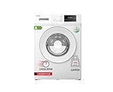 Corberó - Lavadora Carga Frontal | CLT8BL1424 | 8 Kg | 1400 Rpm | Motor Inverter, 16 Programas, Inicio diferido 3-24 Horas, Lavado Rápido de 15-30 Min., Puerta XXL | E. Energética A-10% | Blanco