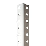 Perfil Blanco Estantería Para montaje con Tornillos (Tornillos no incluidos De Venta en nuestra tienda). 35 mm x 2000 mm. 8 unidades.