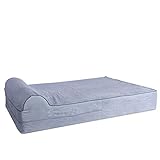 KOPEKS Funda de Repuesto para Cama de Perro con cojín XL Solo la Funda - XL - Gris