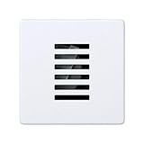 CABLEPELADO Zumbador 230V Simon 27 Play | Zumbador regulación | ‎27806-35 | 45x45 mm | 1 elemento | Acabado Blanco | Simon 27 Play