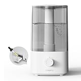 CONOPU 4L Humidificador Silencioso, Humidificador de Aire Gran Capacidad para Bebés y Plantas, 300ml/h para Habitaciones, Blanco