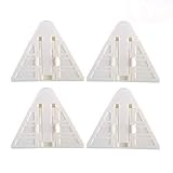 OFKPO 4Pcs Bloqueo de Ventanas Correderas, Cerradura de Seguridad Puerta Corredera para Ventana, Puerta ect
