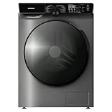 INFINITON Lavaseca Carga Frontal WSD-K0A7D5DK, 10 Kg / 7 kg, Inverter, 1500 rpm, 14 Programas, Display Full touch, DARK INOX, A/D, Inicio programado de hasta 24 horas