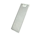 SOS - Filtro metálico para campana extractora 00352813, 352813, BALAY, BOSCH, CONSTRUCTA, JUNKER, NEFF, SIEMENS 175X445X9 mm