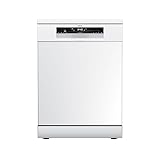 Teka DFS 26 610 WH - Lavavajillas Libre Instalación 60 cm, HomeCare Series, para 12 Cubiertos, 6 Programas de Lavado, Panel Electrónico LED, Color Blanco