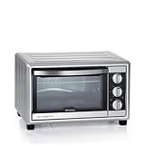 Ariete 984 Independiente Eléctrico 25L 1500W Negro, Plata - Horno (Pequeño, Eléctrico, 90 - 230 °C, Independiente, Negro, Plata, Giratorio)