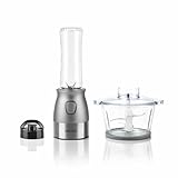 HAEGER Batidora y picadora Perfect Combo 2 en 1-500W, vaso de 600ml, bol de 2L