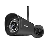 Foscam - FI9902P-B - Cámara IP Wi-FI Exterior 1080p - Cámara de vigilancia de visión Nocturna de 20m - Cámara Exterior con Control Remoto - Almacenamiento Remoto o Local (en Tarjeta SD)