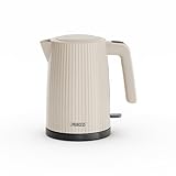 Princess Hervidora Wave, 1,7L, 360° inalámbrico, 2200W, sin BPA, protección en seco y sobrecalentamiento, nivel de agua, filtro extraíble, apagado automático, cable 0,7m, 236048