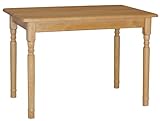 Alder - Mesa de comedor (70 x 100 cm, madera de pino)