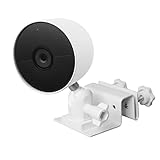 HOLACA Soporte de canaleta para Google Nest Cam Batterry fijo Perspectiva perfecta, mayor altura para su sistema de cámara de seguridad Nest