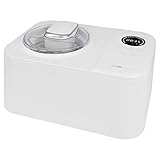 Clat Eismaschine ICM 3784 1,2L WH mit Sensor Touch-Bedienfeld