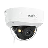 Reolink 5MP Cámara PoE con Foco y antivandálica IK10, visión Nocturna en Color, Audio bidireccional, detección Personas/vehículos/Animales, lapso de Tiempo, sin cuotas mensuales, RLC-540A