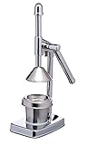 MasterClass Exprimidor manual de naranjas de palanca cromada, 39 cm (15,5')
