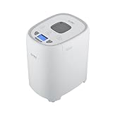 TZS First Austria Panificadora, 1250 g, 12 programas automáticos, 2 ganchos para amasar, programa sin pasta, mermelada y gluten, grado de tostado, retardo de inicio