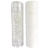 AQUAWATER - 105008 - Standard Kit - Lote 1 filtro de la herida 20 micras y 1 Calc para filtrar las impurezas contenidas en el agua de la taza Para el tamaño estándar de 10 '