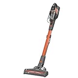 Black+Decker Aspirador de Escoba con Batería Externa 18V, Batería de Litio 2Ah, Autonomía de 58 Minutos y 3 Velocidades, Depósito de 650ml - BHFEV182C-QW