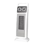 Calefactor cerámico PTC 2000W | Calefactor bajo consumo | Calefactor cerámico bajo consumo silencioso | Calefactor torre