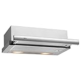 TEKA Campana Extractora Telescópica de 60 cm, Doble Turbina, 2 Velocidades, Acero Inoxidable, Instalación Recirculación, Modelo TL 6310