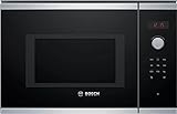 Bosch Serie 4 BFL553MS0 microwave Built-in Combination microwave 25 L 900 W Black Stainless steel