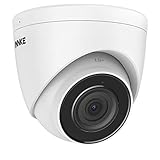 ANNKE C500 PoE Camara Vigilancia Exterior,5MP IP Domo Cámara Seguridad IP67 Impermeable, Grabación de Audio, con Ranura para Tarjeta SD