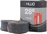 Kujo 553039 Cámara de Aire para Bicicleta, Unisex, Negro, 700 x 28/45c