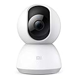 Xiaomi Mijia Mi 1080P IP - Cámara inteligente con 360 ángulos WiFi de visión nocturna y videocámara webcam, protege la seguridad en casa