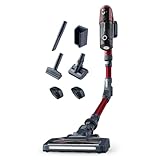 Rowenta XPert 6.60 Flex RH6471 - Aspiradora escoba sin cable, con 3 funciones en 1, autonomía de 45 minutos, batería de litio, tubo flexible, fácil acceso diferentes superficies, Color Negro/Rojo