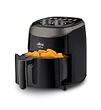 Ufesa Panther, Freidora Aire sin Aceite de 3.5L, 8 Programas, 1200 W, Temporizador, Temperatura 80ºC - 200ºC, Sin BPA ni PFOA, Cubeta y Bandeja Anti-Adherentes, Negro