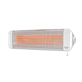 Taurus Bagno 2Q Calefactor, 1200 W, 1 Liter, 44 Decibeles, Plástico, Blanco