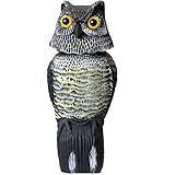 Riegolux 714117 - Espantapajaros Eolico Búho, 39 cm