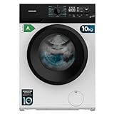 Cecotec Lavadora 10Kg de Carga Frontal Bolero DressCode 10300 Inverter A 2000W, 1400 rpm Máximas Regulables, 15 Programas, Bajo Consumo, Vapor SteamMax, Limipieza Automática del Tambor
