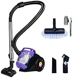EFFEKTIV - Aspiradora Sin Bolsa 1000X 1,5L | Aspirador Trineo Ciclónica | 1200W de Potencia | 85000Pa Succión | Filtro HEPA Lavable | Tubo Telescópico Acero | Cable con Enrollado Automático |Compacta