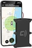 Carlock Basic localizador GPS, Alarma Coche y antirrobo. Rastreador GPS en Tiempo Real, notifica inmediatamente Vibraciones o Movimientos sospechosos. Seguridad Completa del Coche