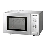 Balay 3WGX2018 - Microondas con grill, 800 W / 1000 W, 17 L, color gris