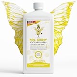 Mrs. SHINY - Liquido robot friegasuelos de fregado con aroma de limón - limpiador suelo para robots de fregado - compatible con todos los aspiradores-fregadores - 750 ml