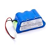 vhbw NiMH batería 3000mAh (8.4V) para aspiradora robot autónomo de limpieza como Euro Pro XB617UN