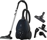 Electrolux PD82-4ST Aspirador con Bolsa, Potencia máx. 600 W, Sistema de aspiración AeroPro, 2 cepillos, Accesorio 3 en 1, plástico, Turquesa