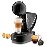 Krups KP2708 Infinissima Touch - Máquina automática de cápsulas para múltiples bebidas, cápsula Nescafé Dolce Gusto, sistema de alta presión de hasta 15 bar, pantalla táctil, modo ecológico después de