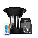 Zilan ONYX Thermorobot,Robot de Cocina Multifunción con Wi-Fi,30 Funciones, pantalla LED digital, Báscula integradar, 3,3L, 1700W