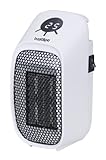 Bastilipo - Calefactor baño, resistencia PTC, 400W, con temporizador, MC-400