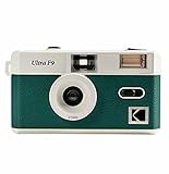 KODAK Ultra F9 - Cámara de cámara de película de 35 mm, Estilo Retro, sin Enfoque, Reutilizable, integrada en Flash, fácil de Usar (Verde Oscuro Nocturno Verde)